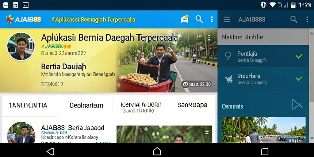 Tampilan antarmuka AJAIB88 yang informatif dan menarik.