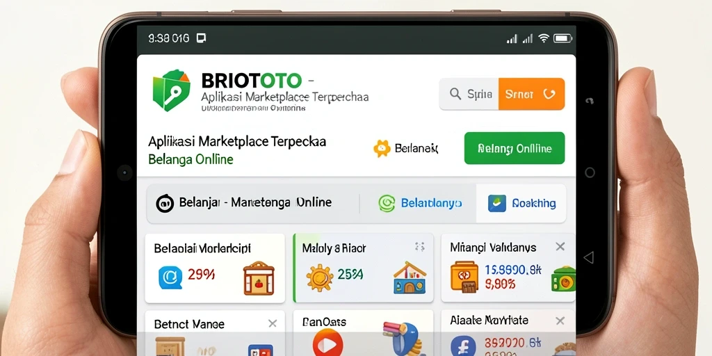 Tampilan antarmuka aplikasi BRIOTOTO yang menarik dan fungsional.