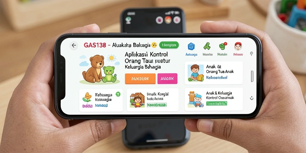 Antarmuka GAS138 yang ramah keluarga dan mudah diakses.