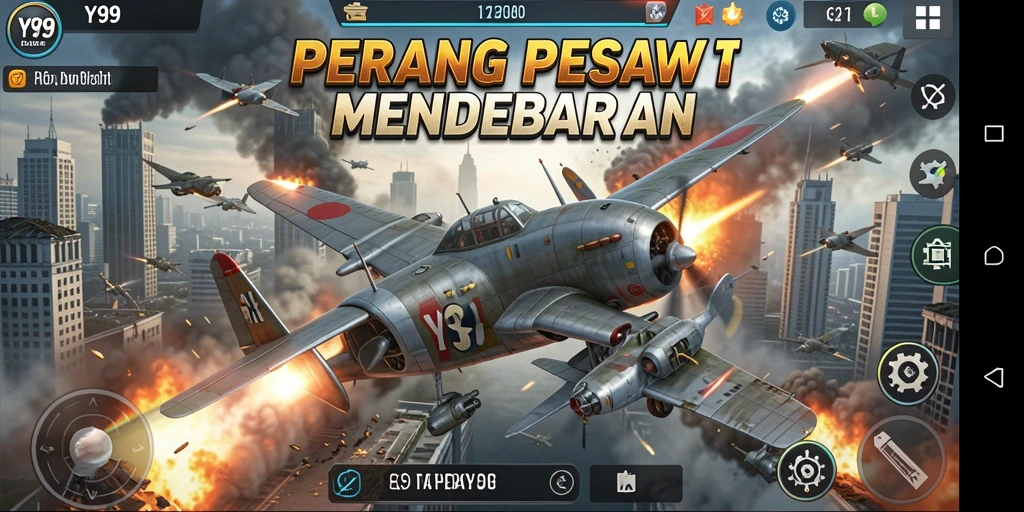 Tampilan menakjubkan dari pesawat tempur dalam Y89.